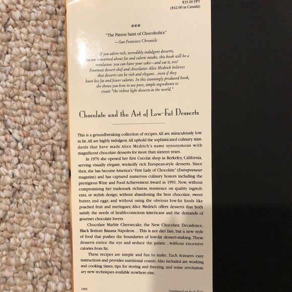 Chocolate & the Art of Low-Fat Desserts - Picture 2 of 6